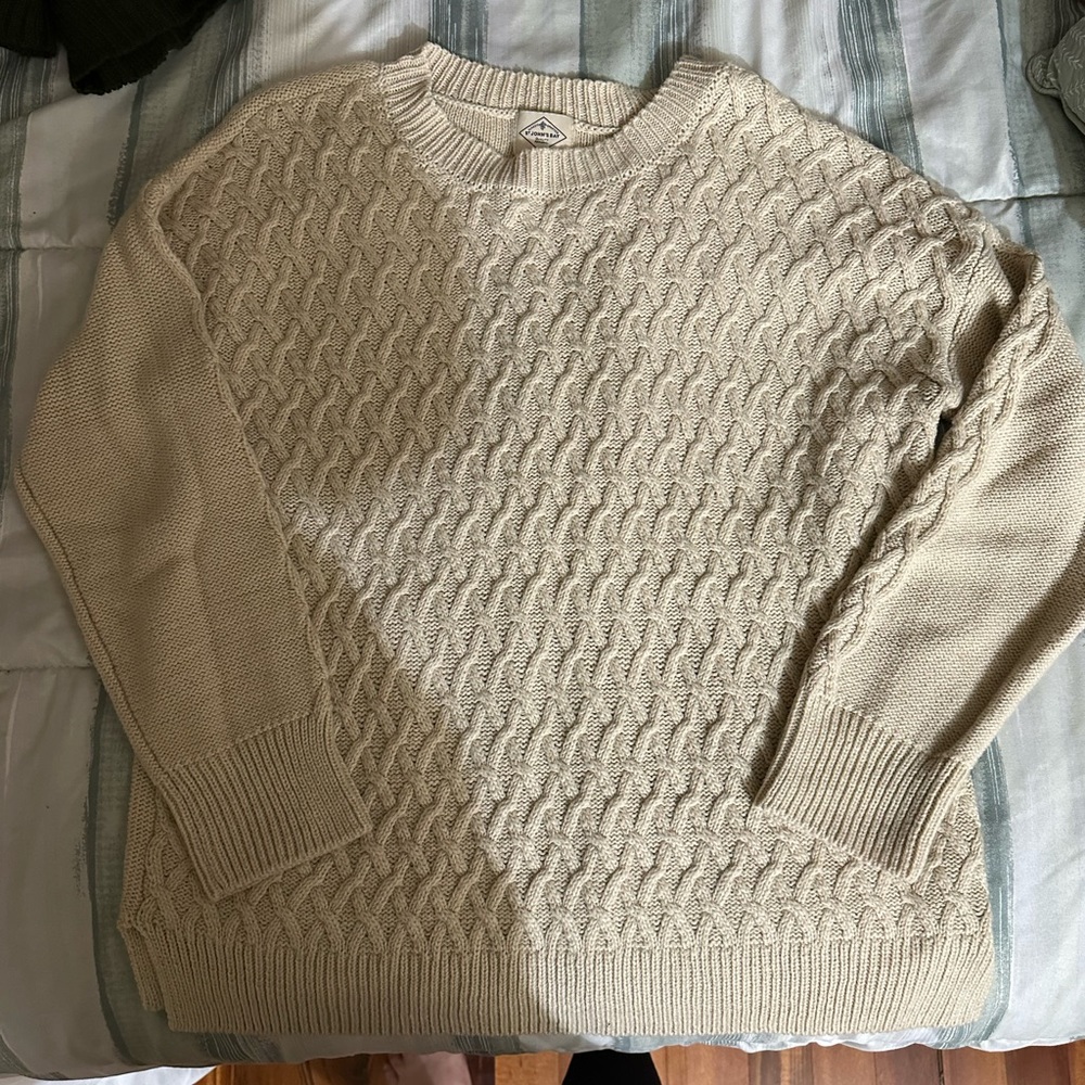 St. John’s Bay Cream Sweater